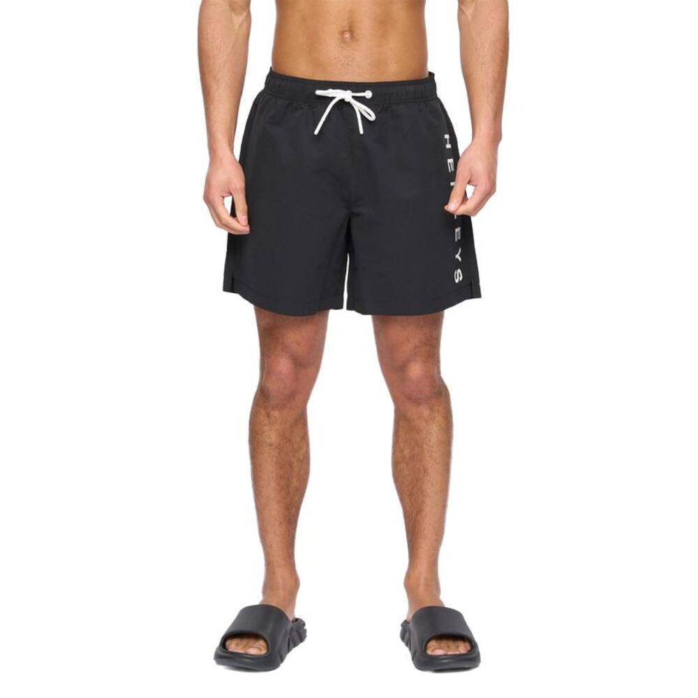 Henleys Mens Henybold Swim Shorts / Black